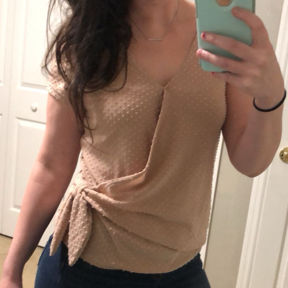Soft pink top